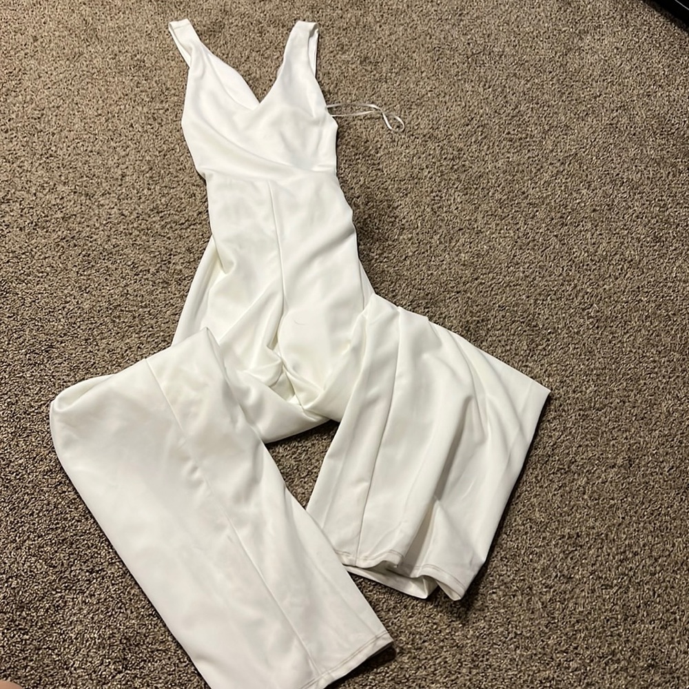 White jumpsuit